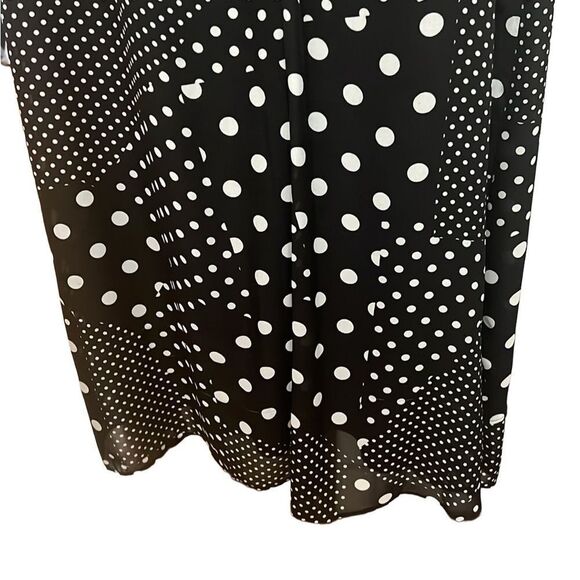 PERCEPTIONS NEWYORK POLKA DOT‎ DRESS SIZE 18 - Picture 5 of 7